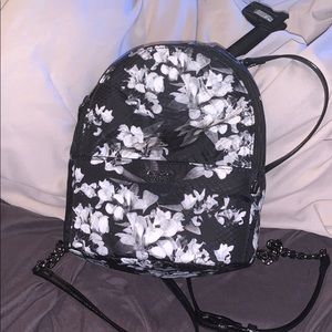 Floral mini backpack